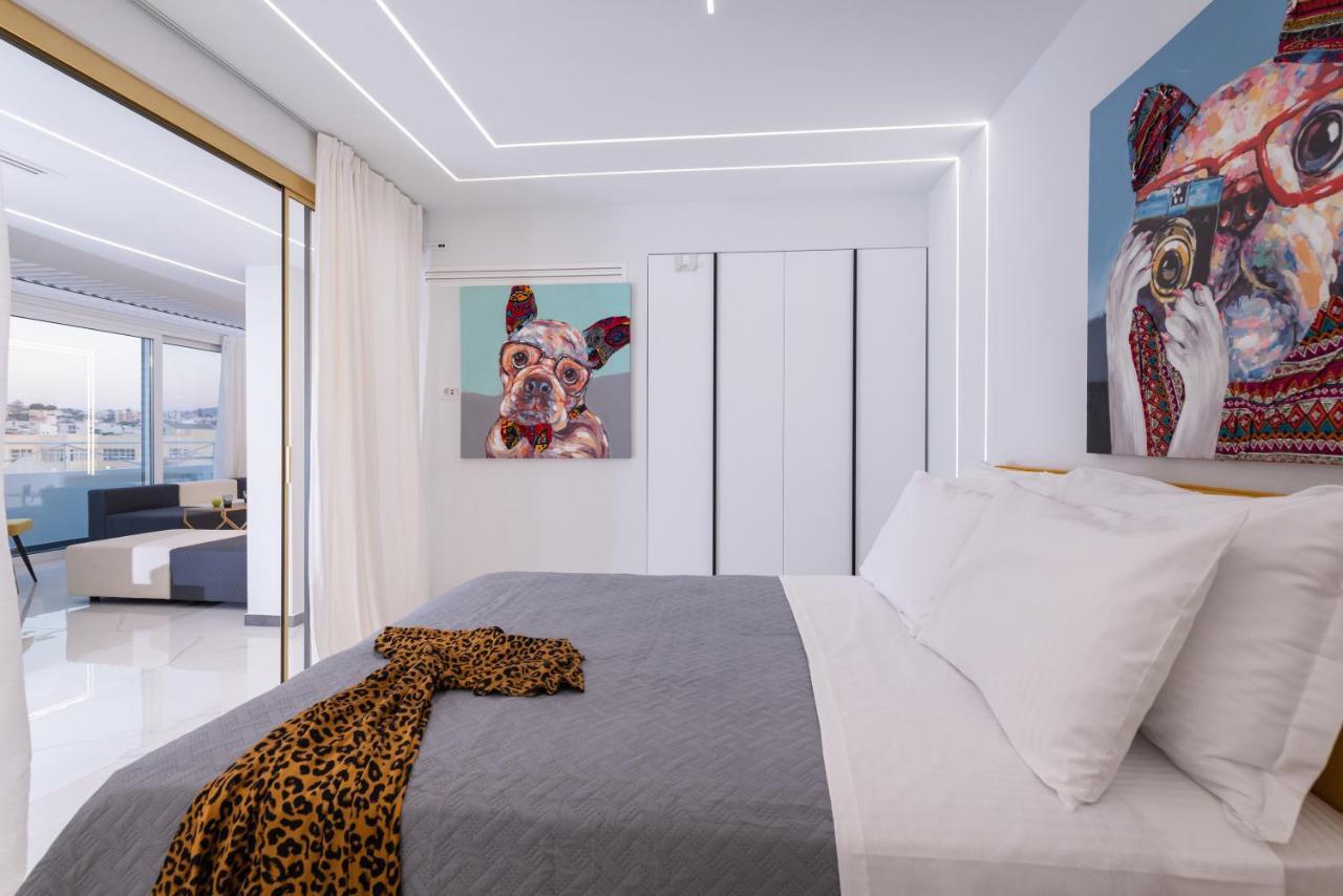 H Experience Spectacular Rooftop Loft Heraklion  ภายนอก รูปภาพ
